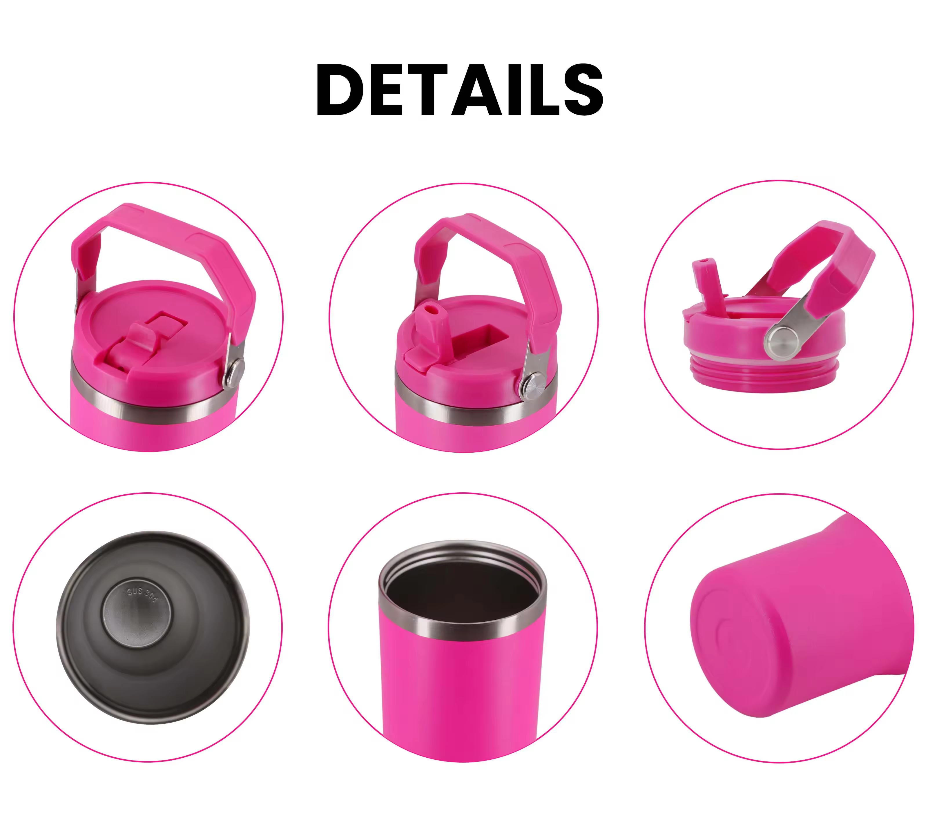 details-of-stainless-steel-30oz-sublimation-travel-mug-with-handle