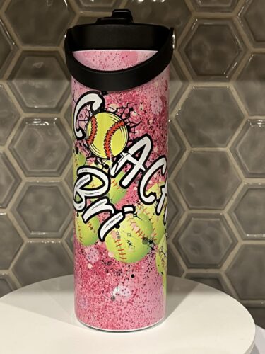 20oz Sublimation Straight Stainless Steel Insulated Tumbler photo review