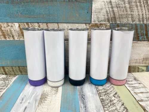 20oz Usb Charging White Sublimation Water Bottle Speaker Music Cup Bluetooth Tumbler photo review