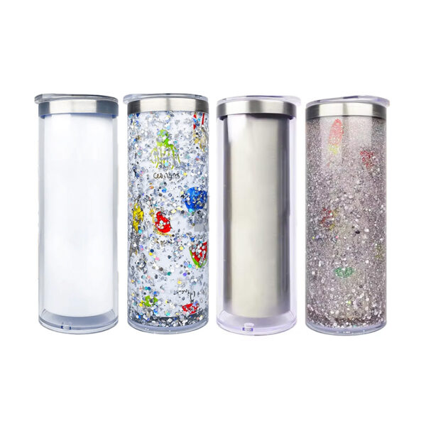 20oz-sublimation-double-wall-snow-globe-skinny-tumbler