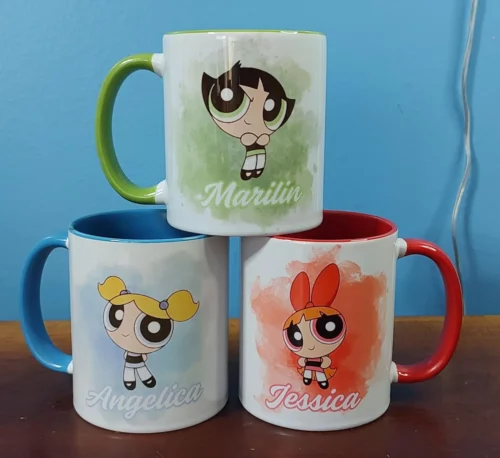 11/15oz Blank Sublimation Mug Colored Inner Color Ceramic Cups photo review