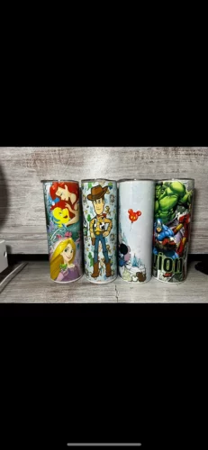 Crafix Wholesale Stainless Steel 20oz Skinny Sublimation Tumblers photo review