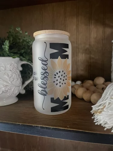 25packs 16/20oz Can Shaped Sublimation Beer Can Glass With Bamboo Lid photo review