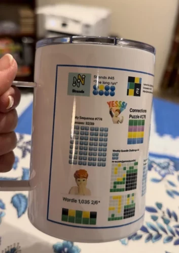 12oz Sublimation Blank Vacuum Insulated Coffee Mug with Handle photo review