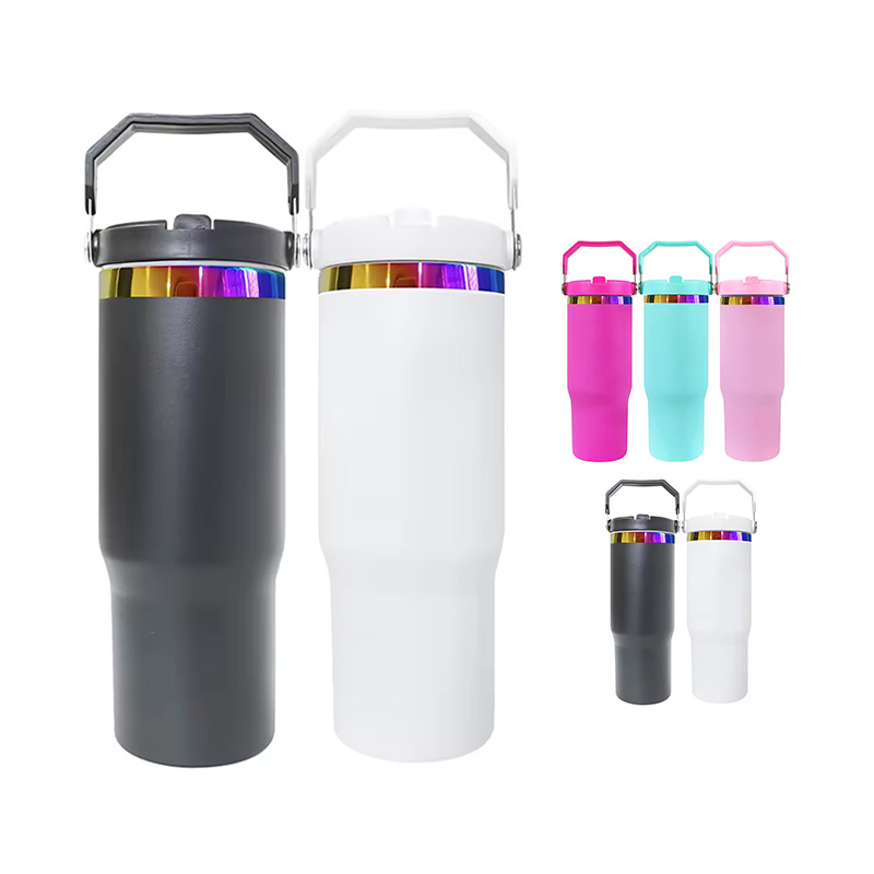 30oz-rainbow-plated-tumbler-with-portable-handle-and-straw-for-laser-engraving-display