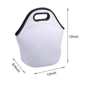 Sublimation Lunch Box Carry Case Handbags Tote with Zipper Sublimation Lunch Box Carry Case Handbags Tote with Zipper