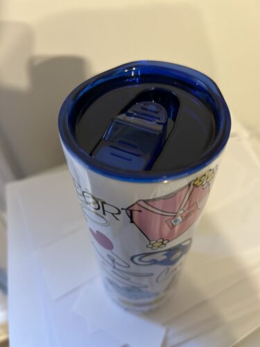 20oz Straight Sublimation Skinny Tumbler with Colored PP Lids photo review