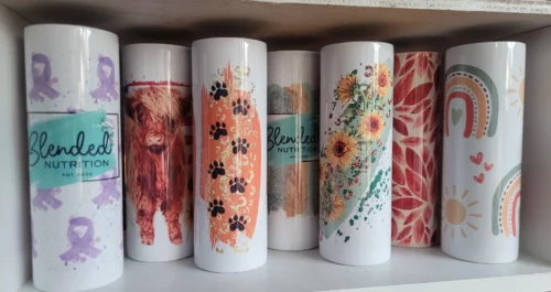 25pcs 30oz Sublimation Skinny Tumblers Stainless Steel Double Wall photo review