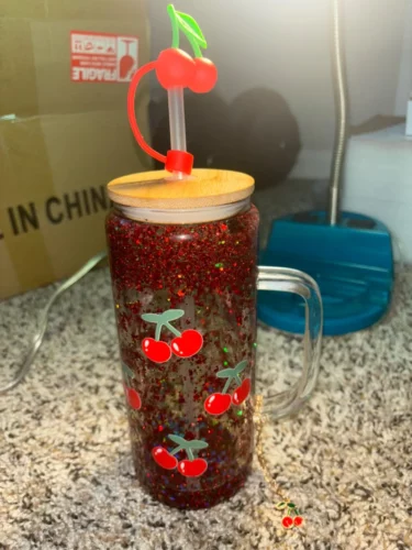 12/15/20oz Sublimation Snow Globe Mugs with Handle photo review