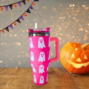 display-of-40oz-ghost-tumbler-with-handle-halloween-coffee-tumbler