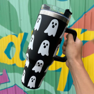 black-40oz-ghost-tumbler-with-handle-halloween-coffee-tumbler