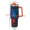40oz tumblers for halloween ghost travel mug