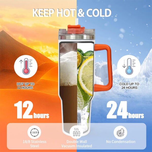 40oz tumblers for halloween ghost travel mug