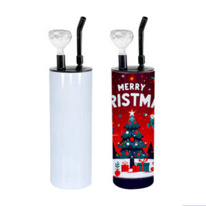 15/20oz Straight Sublimation Blank Skinny Hookah Tumbler