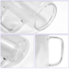 12/15/20oz Sublimation Snow Globe Mugs with Handle