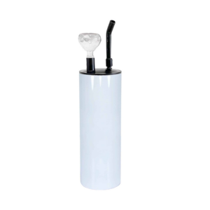 15/20oz Straight Sublimation Blank Skinny Hookah Tumbler