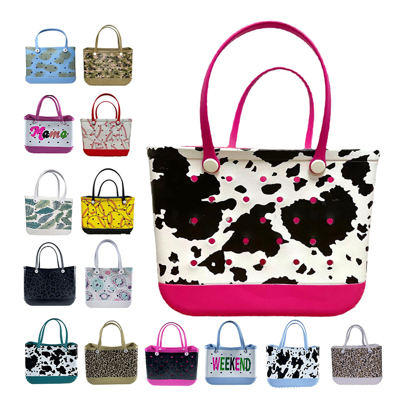 Multiple Styles EVA Durable Waterproof Beach Tote Bag