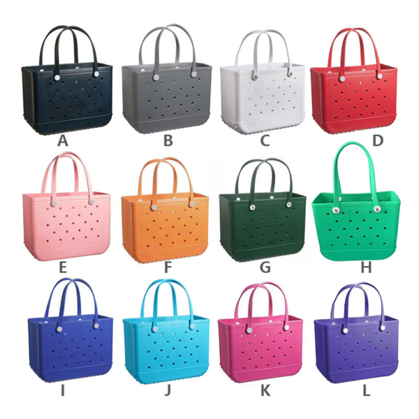 EVA Durable Waterproof Beach Tote Bag for Women