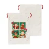 Sublimation Blank Santa Sacks Drawstring Christmas Gift Bags for Heat Transfer display-of-wholesale-sublimation-blank-santa-sacks-drawstring-christmas-gift-bags