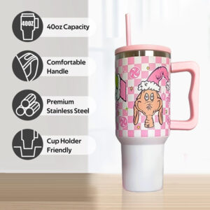 display-of-bulk-40oz-christmas-tumblers-with-handle-grinch-stanley-cups
