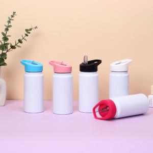 14oz sublimation straw water cup with handle