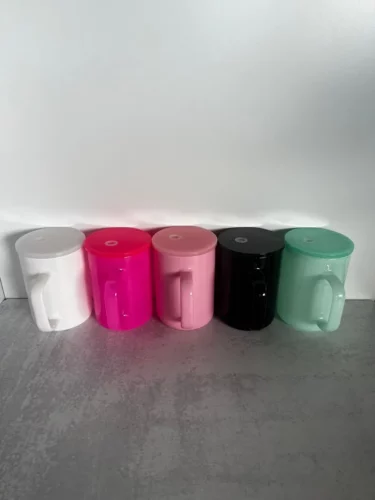17oz Sublimation Dark-Colored Glass Mug with Handle Wholesale Mugs in Bulk photo review