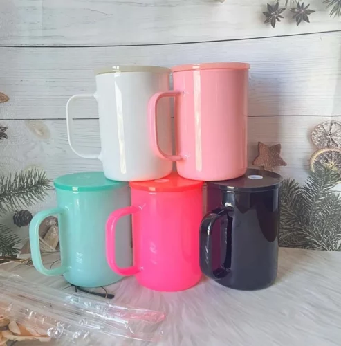 17oz Sublimation Dark-Colored Glass Mug with Handle Wholesale Mugs in Bulk photo review