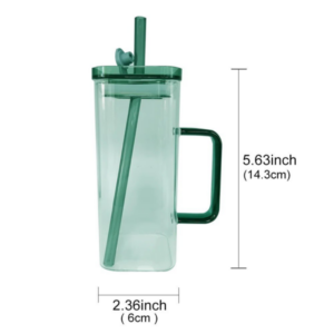 size-of-wholesale-400ml-square-glass-cups-with-colored-lids-straws-and-handle