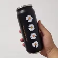 60packs 500ml Stainless Steel Water Bottle Reusable Can Shaped Soda Can photo review