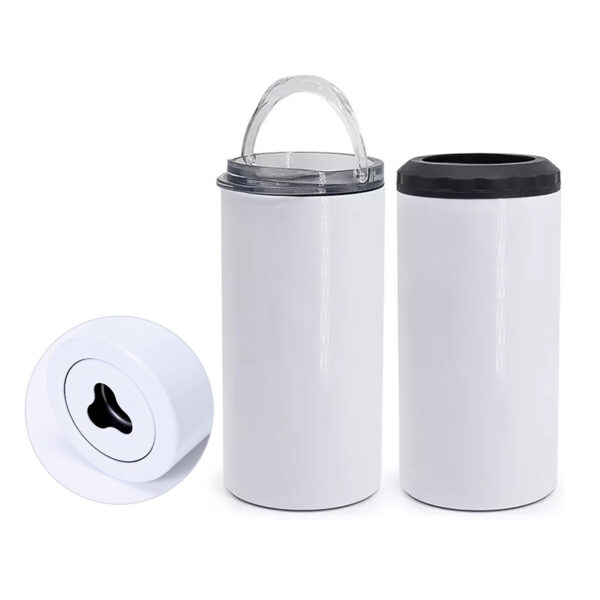 16oz-stainless-steel-sublimation-blanks-4-in-1-beer-can-cooler-with-bottle-opener