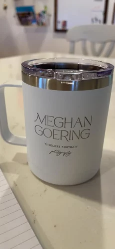 12oz Coffee Mug Colorful Stainless Steel Insulated Lowball Tumbler with Handle photo review