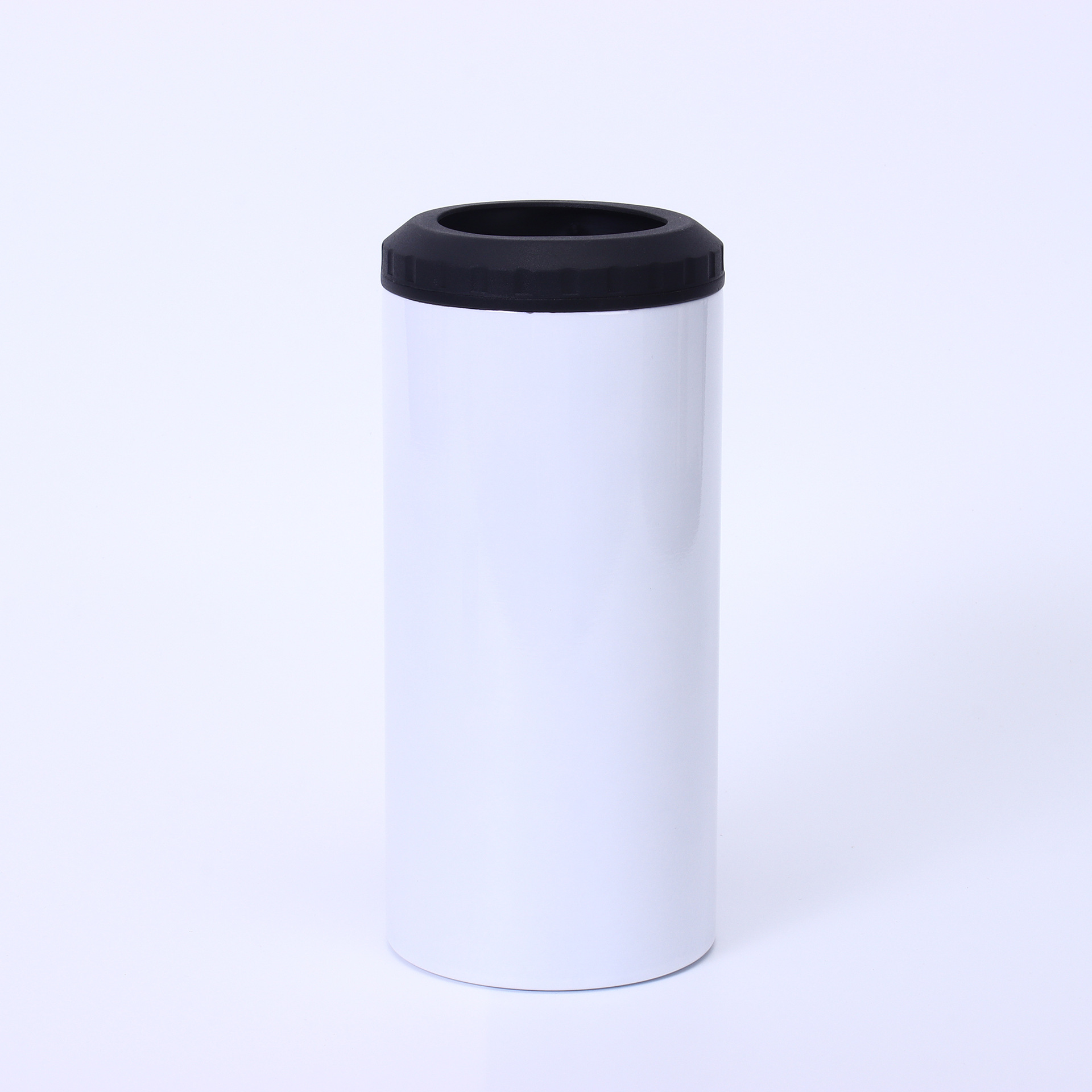 display-of-16oz-stainless-steel-sublimation-blanks-4-in-1-beer-can-cooler-with-bottle-opener