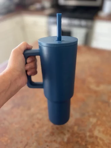 16Pack G3 40oz Customizable Car Cup Travel Mugs with Straw photo review