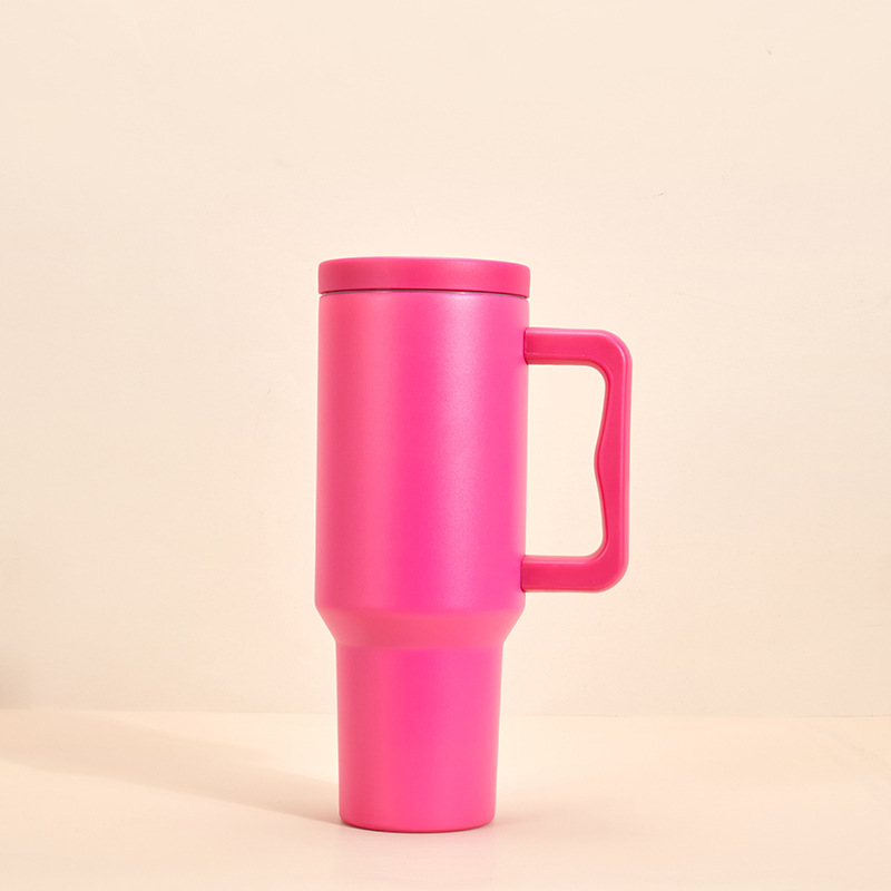 pink-40oz-customizable-car-cup-with-handle-and-straw