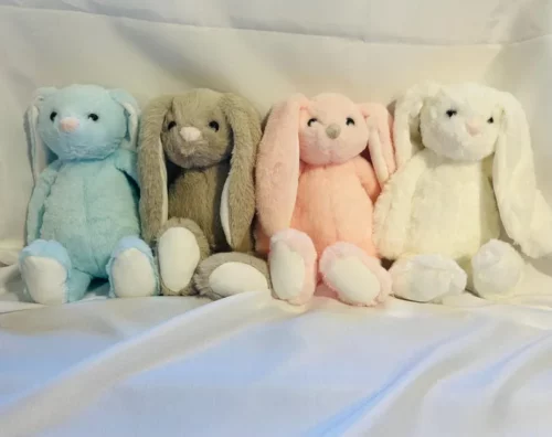 25pcs Easter Rabbit Stuffed Doll for Sublimation Long Eared Bunny Wholesale photo review