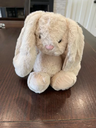 25pcs Easter Rabbit Stuffed Doll for Sublimation Long Eared Bunny Wholesale photo review