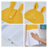 Sublimation Blank Bunny Ears Waffle Soft Hand Hanging Towels