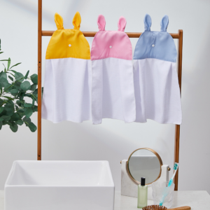 Sublimation Blank Bunny Ears Waffle Soft Hand Hanging Towels