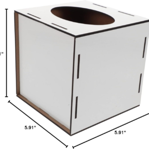 MDF Sublimation Blank Tissue Box Dispenser Tissue Storage Container
