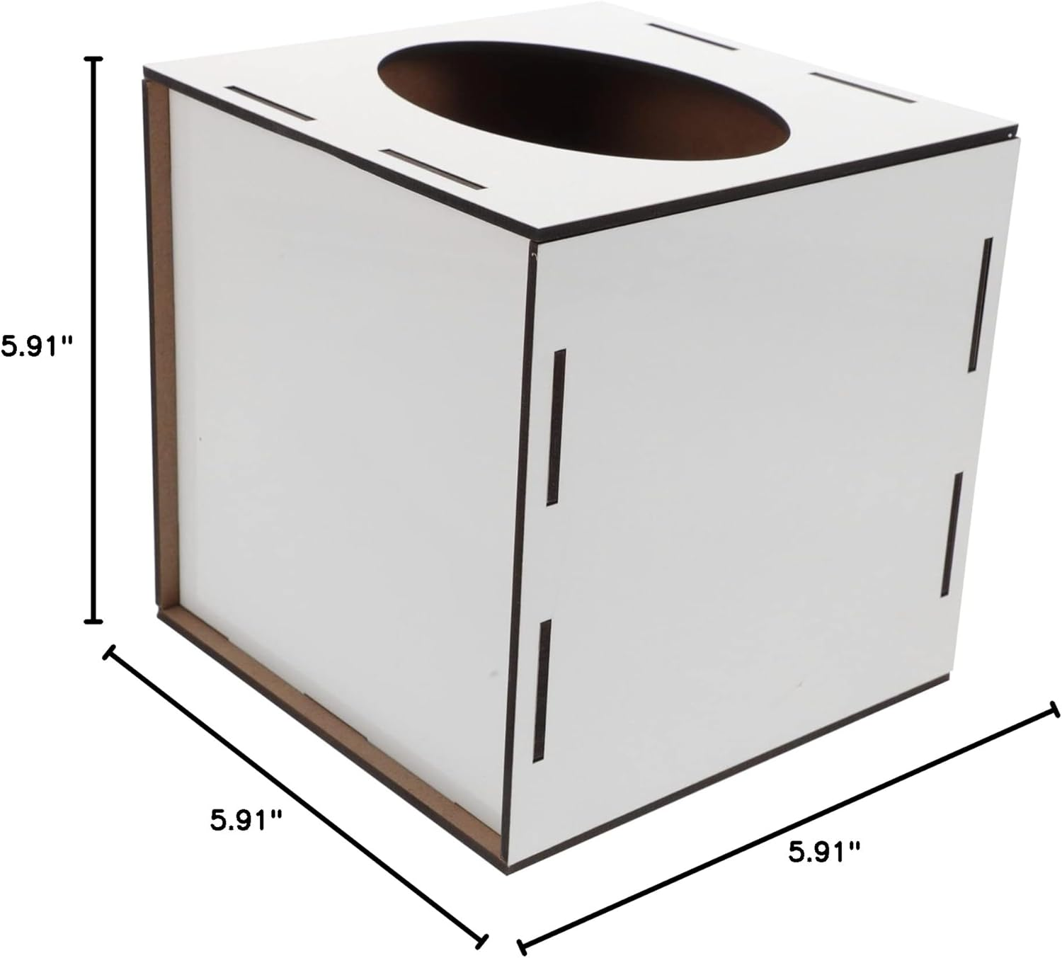 MDF Sublimation Blank Tissue Box Dispenser Tissue Storage Container