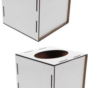 MDF Sublimation Blank Tissue Box Dispenser Tissue Storage Container
