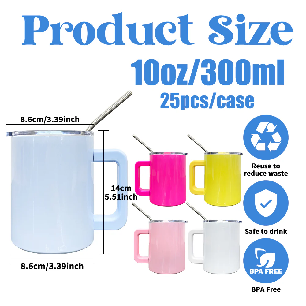 10oz-macaron-colored-sublimation-coffee-mugs-with-metal-straws-size-chart