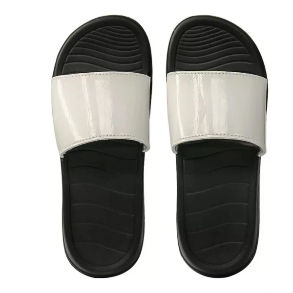 Sublimation Blanks PU Leather Slippers For Men & Women