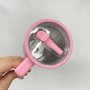 detailed-picture-of-20oz-rainbow-plated-powder-coated-macaron-travel-mug-with-flip-straw