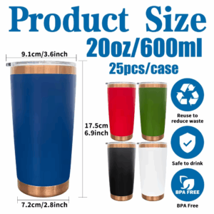 size-picture-20oz-copper-plated-powder-coated-travel-mug-with-magnetic-slide-lid