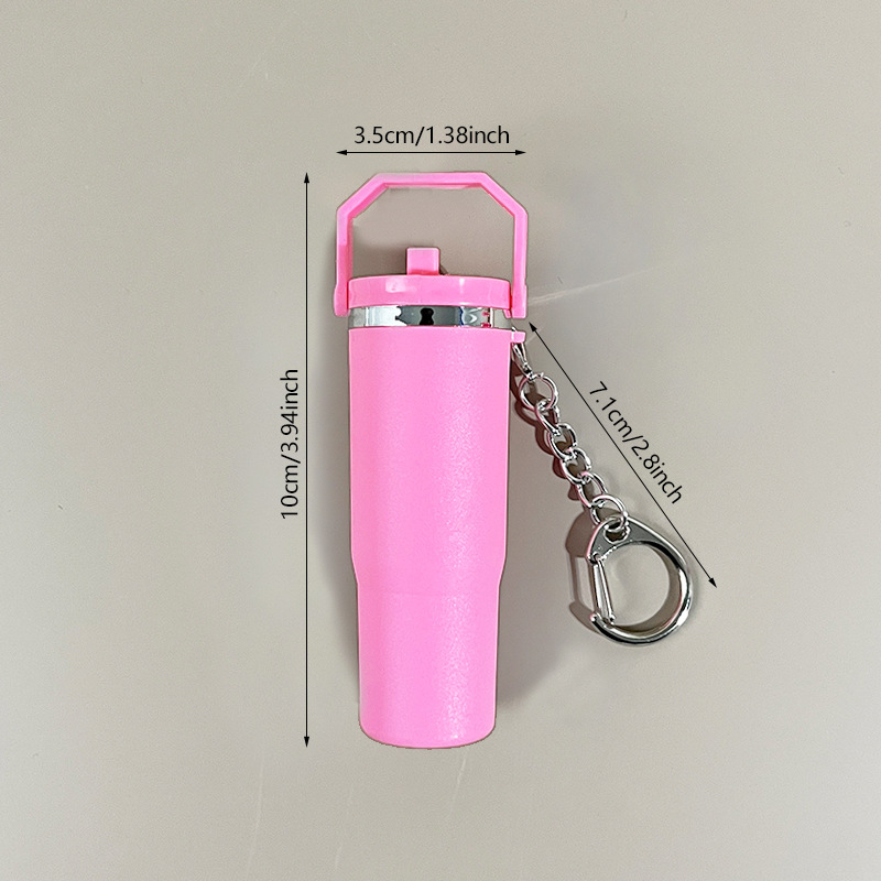 Mini Keychain Cup 30oz Travel Tumbler Keychain Balm Holder