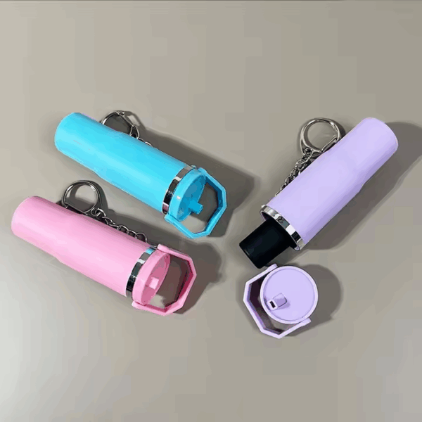 Mini Keychain Cup 30oz Travel Tumbler Keychain Balm Holder