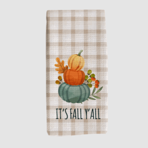 sublimation-display-of-craft-sublimation-blank-waffle-weave-towel