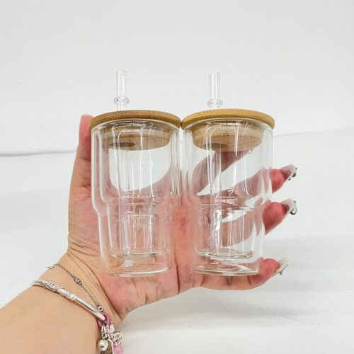 50pcs Mini 3oz Sublimation Snow Globe Shot Glasses With Lids photo review