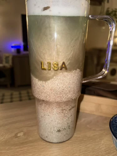 20pcs 40oz Pre-Drilled Double Wall Plastic Snow Globe Cups with Handle photo review